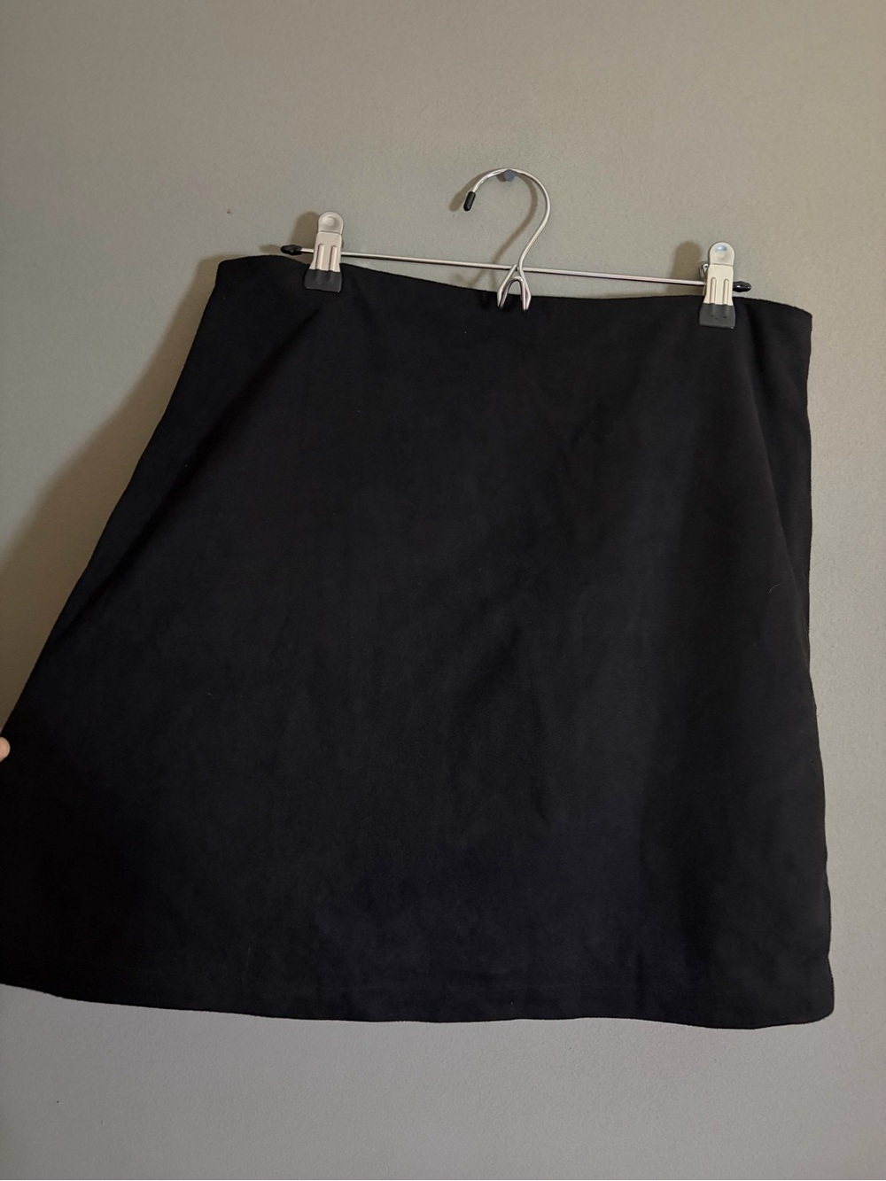 Savanna Jane NWT Black Mini Skirt Multicolor Embroidered Floral Boho Festival - Picture 5 of 11